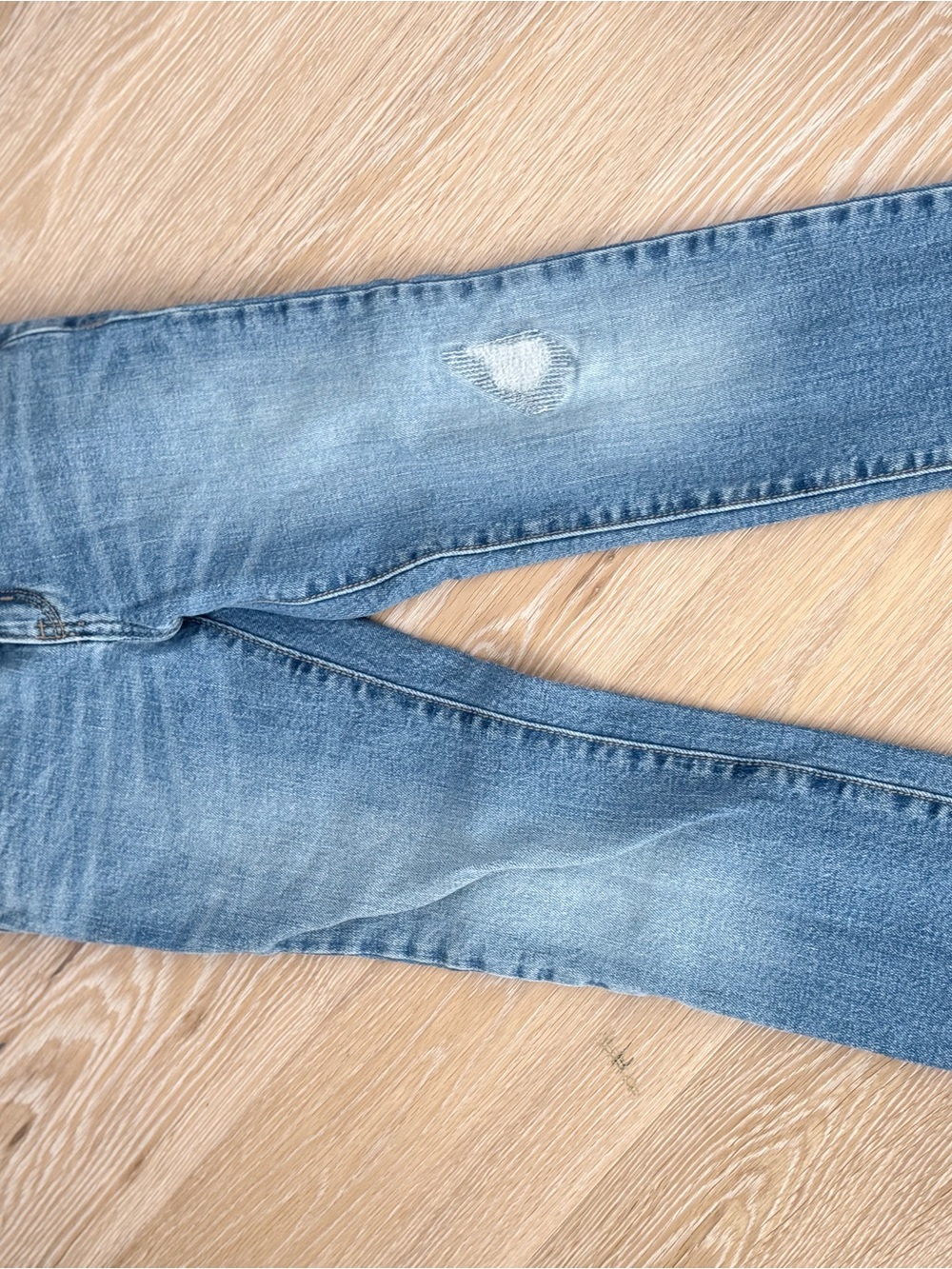Cat & Jack Light Blue Kids Jeans with Faded Details